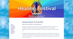 Desktop Screenshot of healingfestival.nl